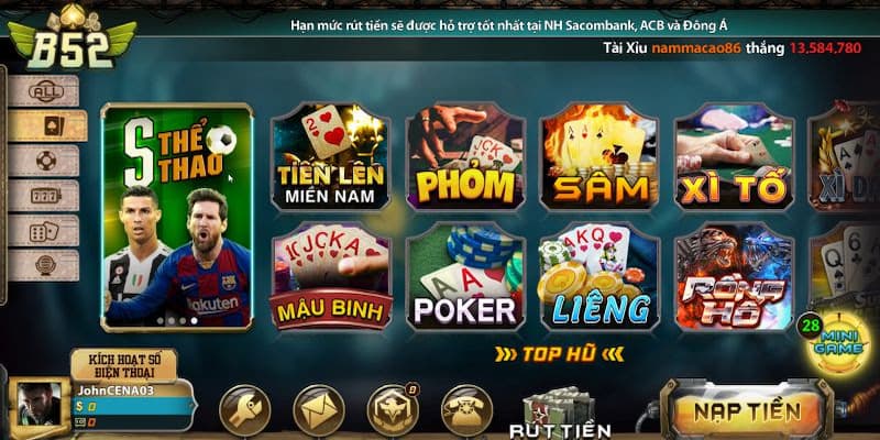Tổng quan về nền tảng giới thiệu B52club